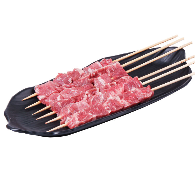 优烤牛肉6串原始烧烤食材半成品烤肉串调理腌制牛肉串