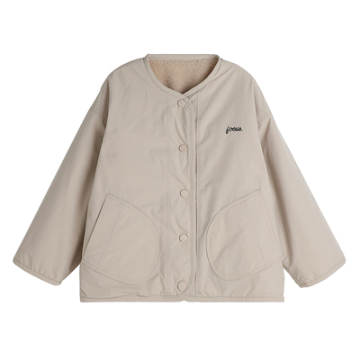 新款休闲百搭两面穿外套