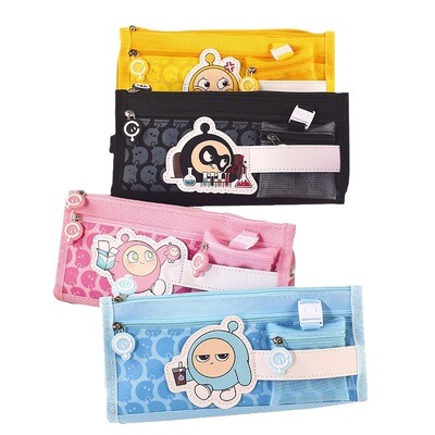 蛋仔派对笔袋文具盒男孩款2024新款铅笔盒女孩大容量儿童周边学习用品设计感小众初中女生简约高颜值ins风