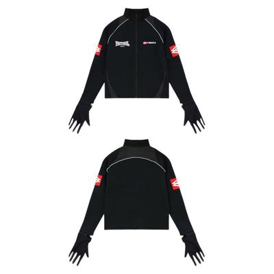 ProtocolIndex刺绣拉链运动夹克