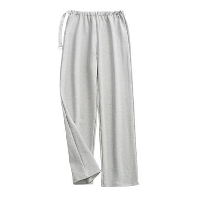 纯棉直筒哺乳月子服家居加厚长裤