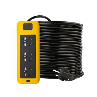 加粗线4000W功率电磁炉电暖器插座电动车充电延长线排插16A插线板