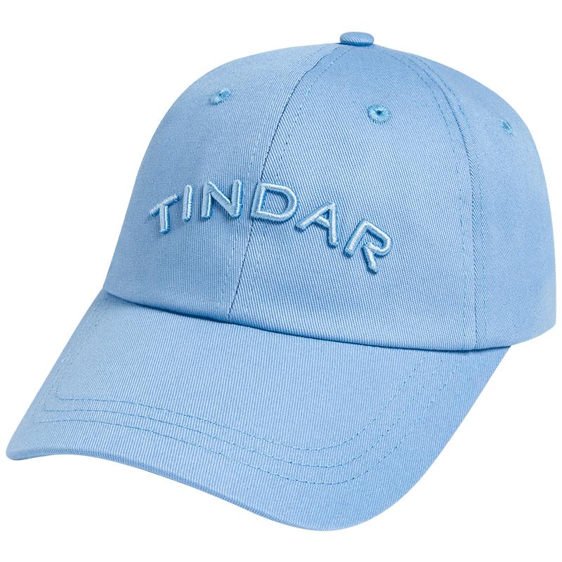 TINDAR天之獒棒球帽女粉色帽子简约休闲帽子男软顶遮阳显脸小帽