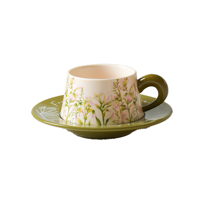 咖啡杯碟套装陶瓷乔迁水具礼物