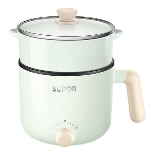 SUPOR苏泊尔电煮锅1.2L多功能迷你小型学生宿舍电热锅