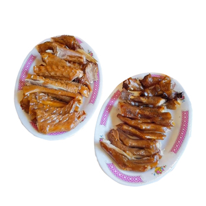 狮头鹅原只大掌翼拼盘鹅掌鹅翅