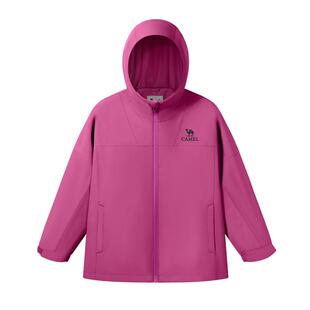 骆驼童装儿童冲锋衣三合一户外保暖女童滑雪服加绒防水男大童外套