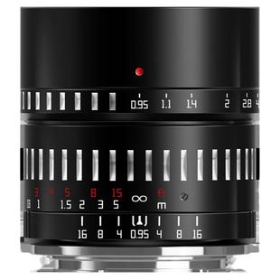 铭匠光学50mm f0.95人像夜神镜头适用索尼A6500富士X尼康Z佳能R10