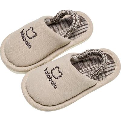 巴拉巴拉儿童棉拖鞋包跟家居鞋子