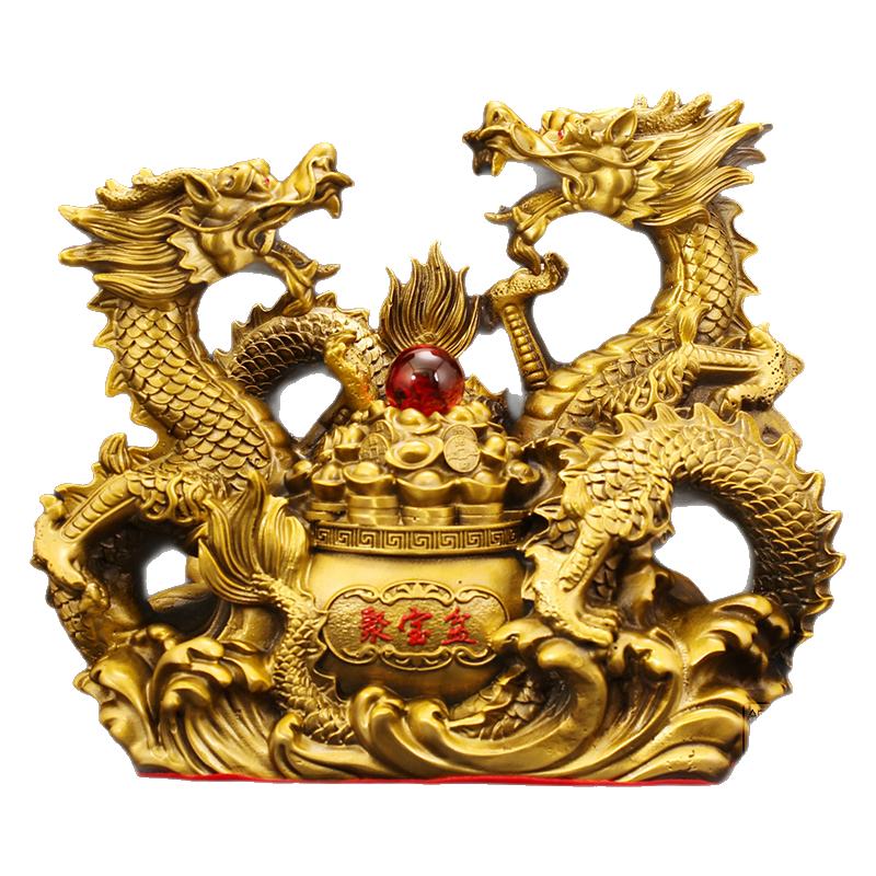 黄铜风水玄关中国风家居商铺工艺