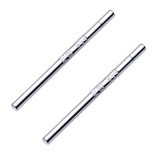 猫蛰S999纯银耳钉耳骨棒千足耳棍养耳洞睡觉不用摘防过敏耳环耳饰