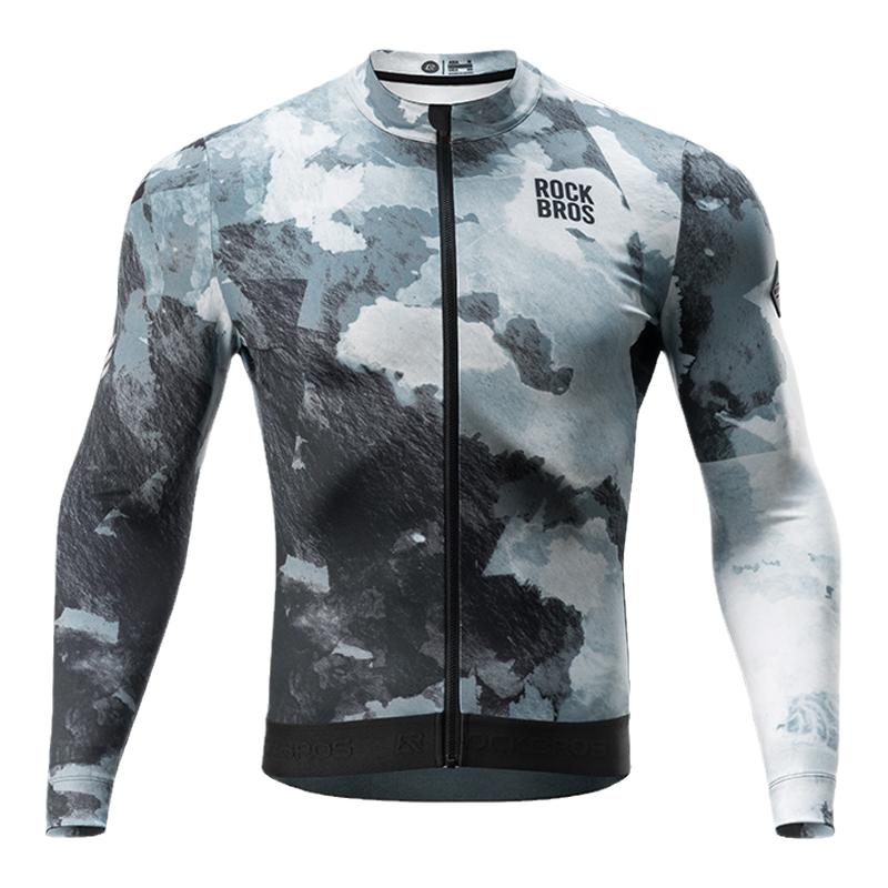 洛克兄弟抓绒骑行服男款