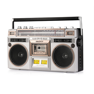 全新立体声录音机磁带机老式怀旧复古播放机80年代收音机蓝牙音响