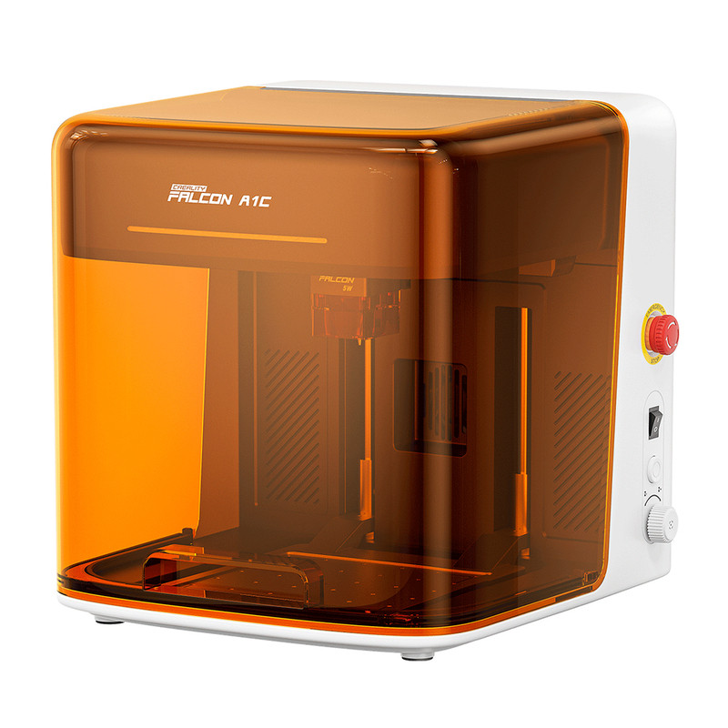 【新品上市】创想三维Falcon A1C消费级3D激光雕刻机激光雕刻机家用封闭式新手入门首选 创客DIY手工立体打印