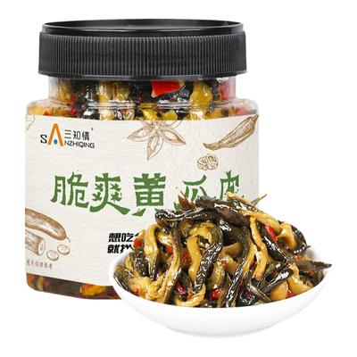 三知情脆爽黄瓜皮瓶装下饭菜