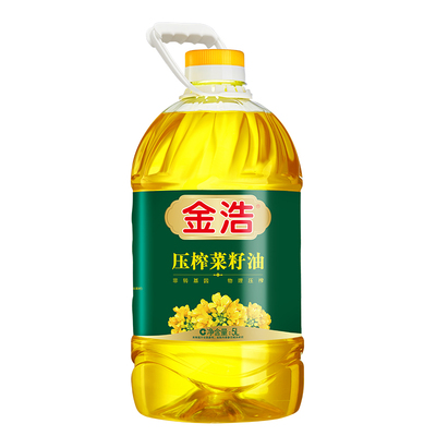 金浩非转基因一级菜籽油5L