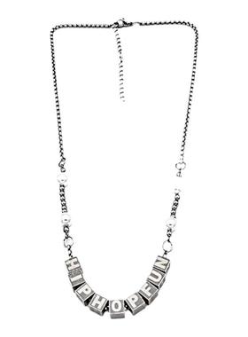 薛之谦不锈钢字母潮流可定制首饰