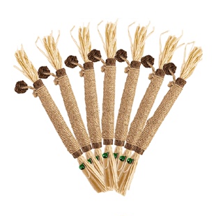 木天蓼磨牙棒猫玩具自嗨解闷耐咬猫薄荷球逗猫棒幼猫磨牙猫咪用品