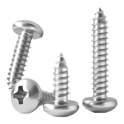 超薄头十字自攻螺丝钉304不锈钢