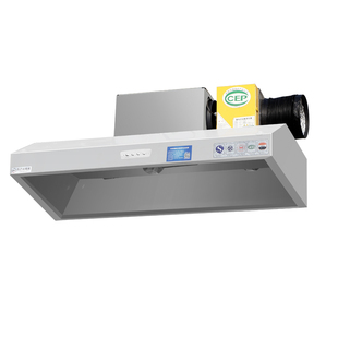 大油网商用油烟机饭店厨房餐饮低空排放环保烟罩抽油烟净化一体机