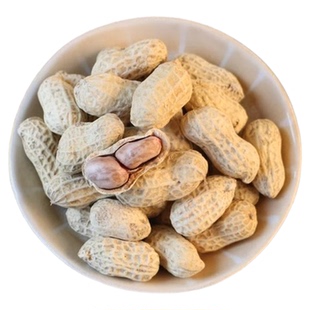 新货龙岩特产水煮白晒咸干花生蒜香五香多味带壳花生米坚果炒货零