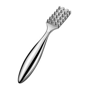 刮鱼鳞神器家用杀鱼刮鳞器304不锈钢鱼鳞刨去鱼鳞神器打鳞刷工具