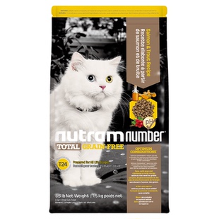 纽顿美国进口猫粮T24无谷幼猫成猫鱼肉味通用全阶段天然猫粮1.5kg