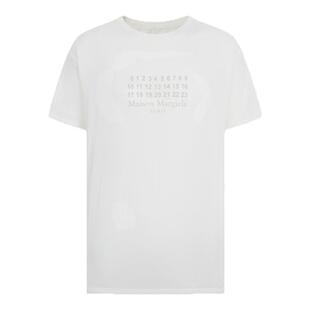 [12期免息]Maison Margiela马吉拉数字logo短袖圆领休闲T恤上衣