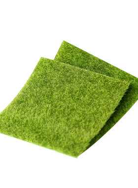 创意仿真苔藓石头微景观材料假草坪草地人工草皮DIY花园装饰配件