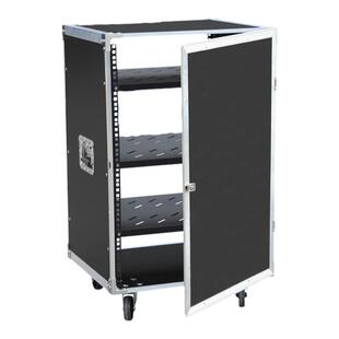 16U功放机柜家用KTV音响设备柜8U简易机箱12U调音台架子10U航空箱