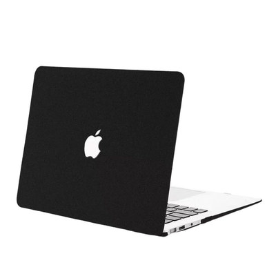 MacBook苹果保护壳简约黑色磨砂