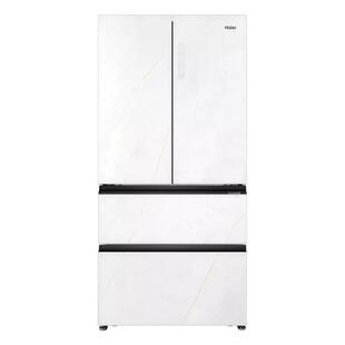 双系统冰箱海尔小红花549L大容量法式多门风冷一级能效家用旗舰店