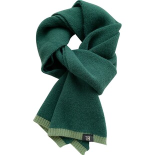 墨绿色针织围巾女秋冬季韩版百搭可爱学生加厚保暖毛线围脖ins潮