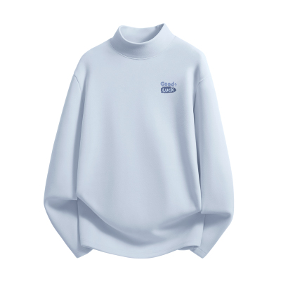 真维斯半高领打底衫男款德绒2025新款内搭男生保暖内衣男士长袖L