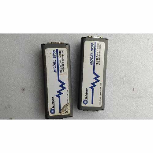 议价Telebyte 9268 RS-232光电隔离器，带DB9