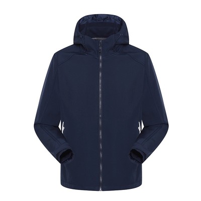 Beaume抓绒软壳衣男连帽外套夹克