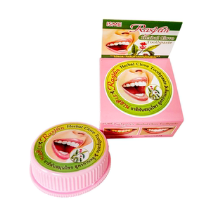 保税 泰国萨瓦迪卡丁香牙粉 rasyan牙膏草本去黄去口臭正品进口