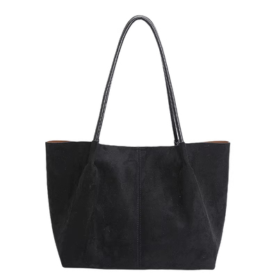 麂皮绒大包上班通勤2025托特包