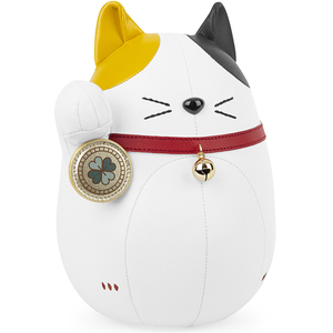 台湾创意设计zuny招财猫摆件书挡