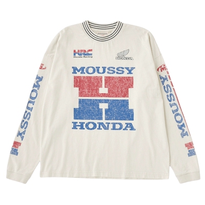 纯棉休闲风长袖MOUSSY