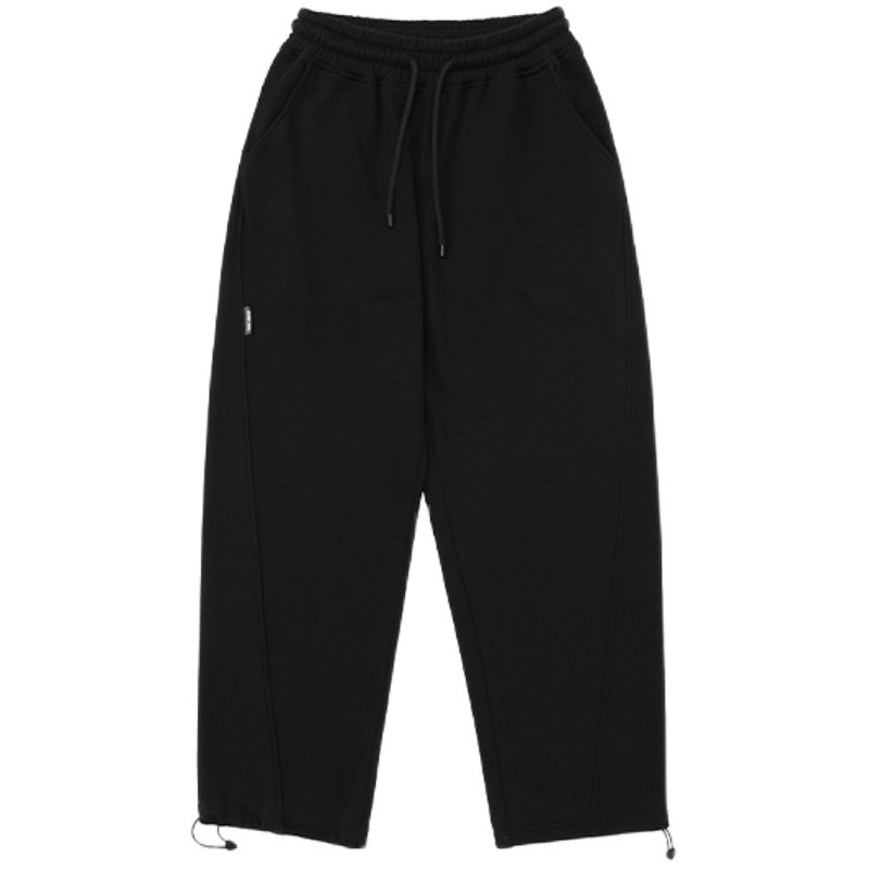 BODYDREAM重磅保暖束脚卫裤男美式加绒休闲裤宽松直筒裤