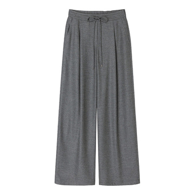 RAIVE系带韩系松弛气质休闲长裤