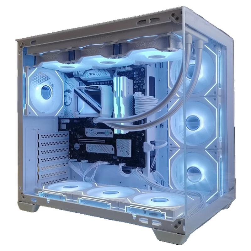 AMD锐龙9800X3D/5070Ti电脑主机宏碁32G高配水冷海景房电脑