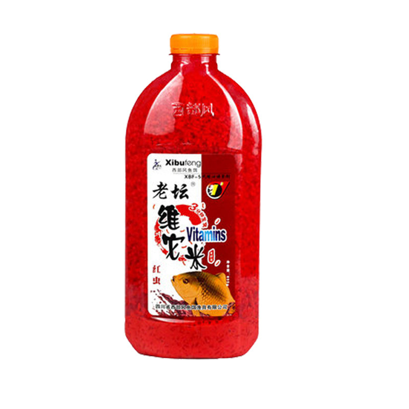 西部风老坛维它米野鲫中药红虫
