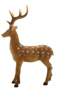 户外仿真梅花鹿庭院摆件