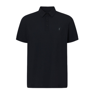 POLOWALK男式短袖POLO衫26夏季新品商务翻领纯色薄款POLO衫短T