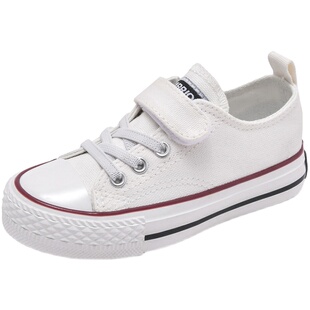 回力童鞋2026春秋新款儿童帆布鞋百搭女童小白鞋男童休闲运动鞋子