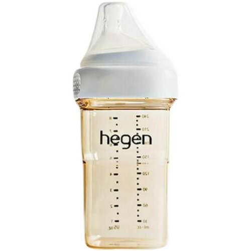 新加坡Hegen新生儿宽口奶瓶PPSU婴儿断奶神器大宝宝仿母乳耐摔