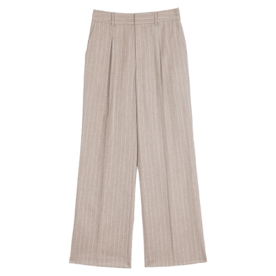 commemoi吕燕亲肤羊绒高腰西裤