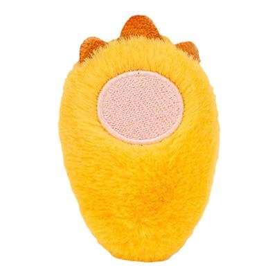 奶龙毛绒侧边刘海发卡发夹高级感